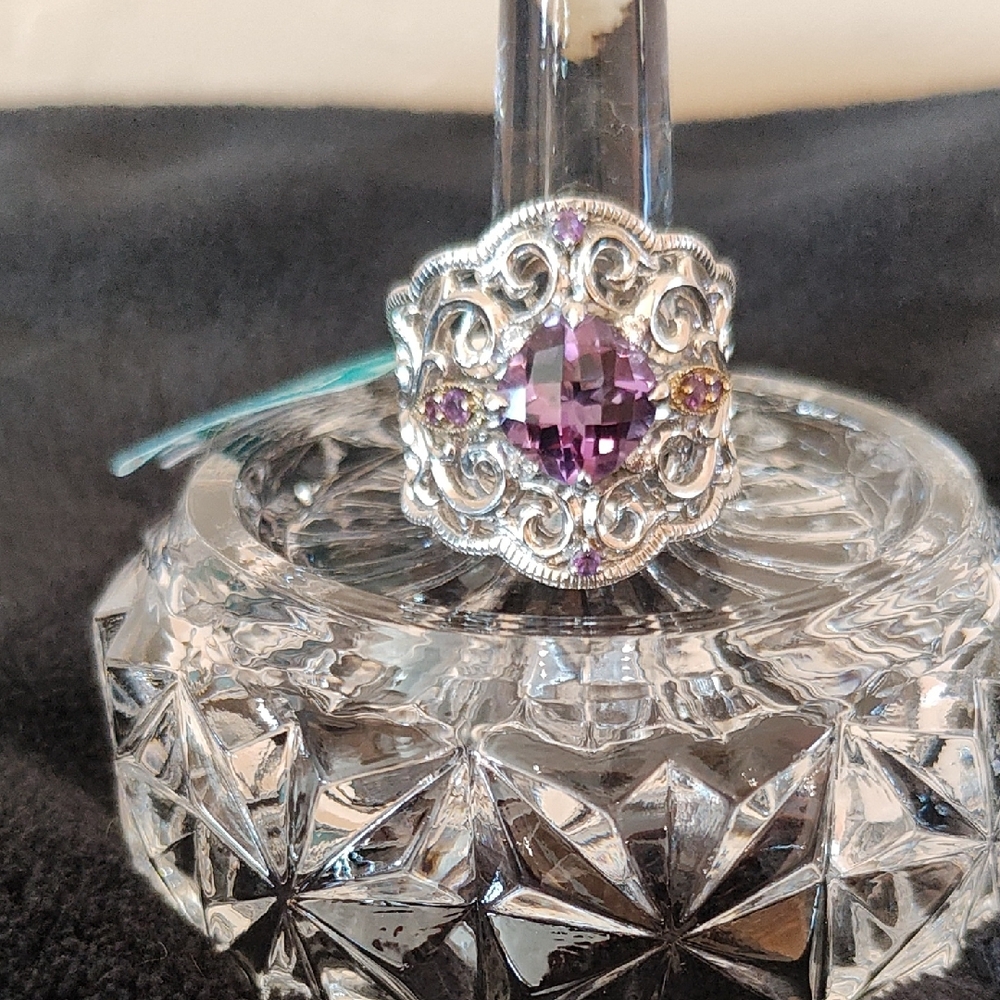 Effy Sterling Silver Amethyst Ring